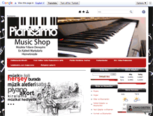 Tablet Screenshot of pianissimomusic.com